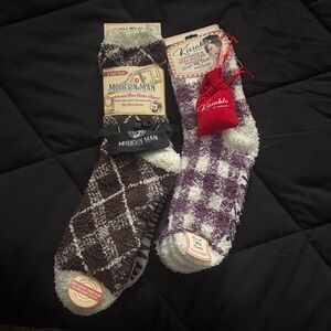 His & Hers Scented Fuzzy Socks